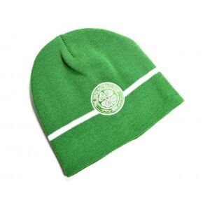 Celtic FC Unisex Adults Basic Knitted Beanie Hat / Green